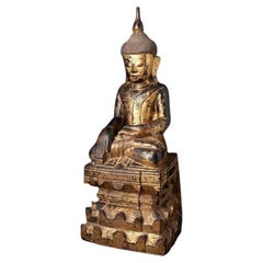 Very Nice Antique Shan Buddha Statue from Burma