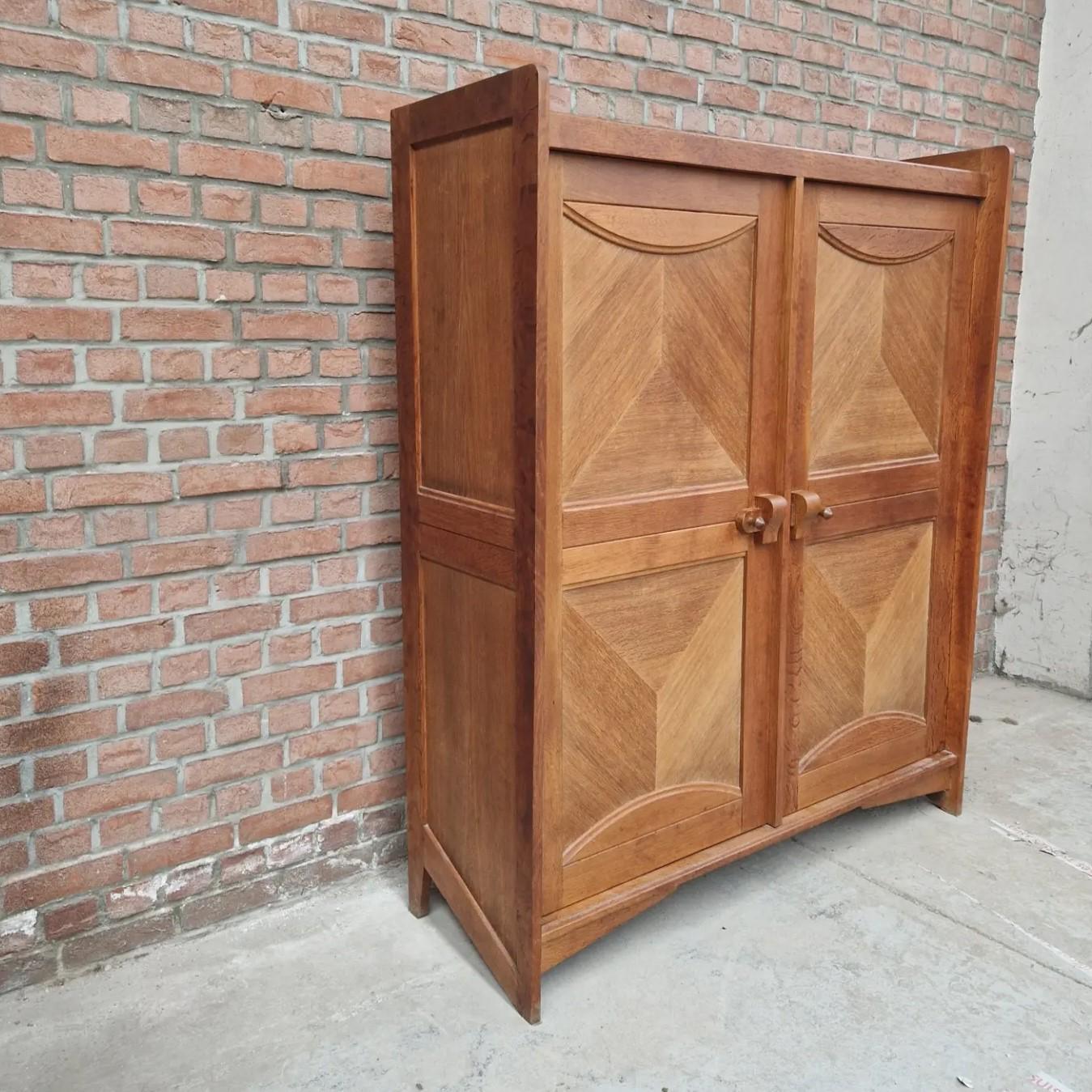 Mid-Century Modern Very Nice Cupboard, from the 50's, Guillerme et Chambron