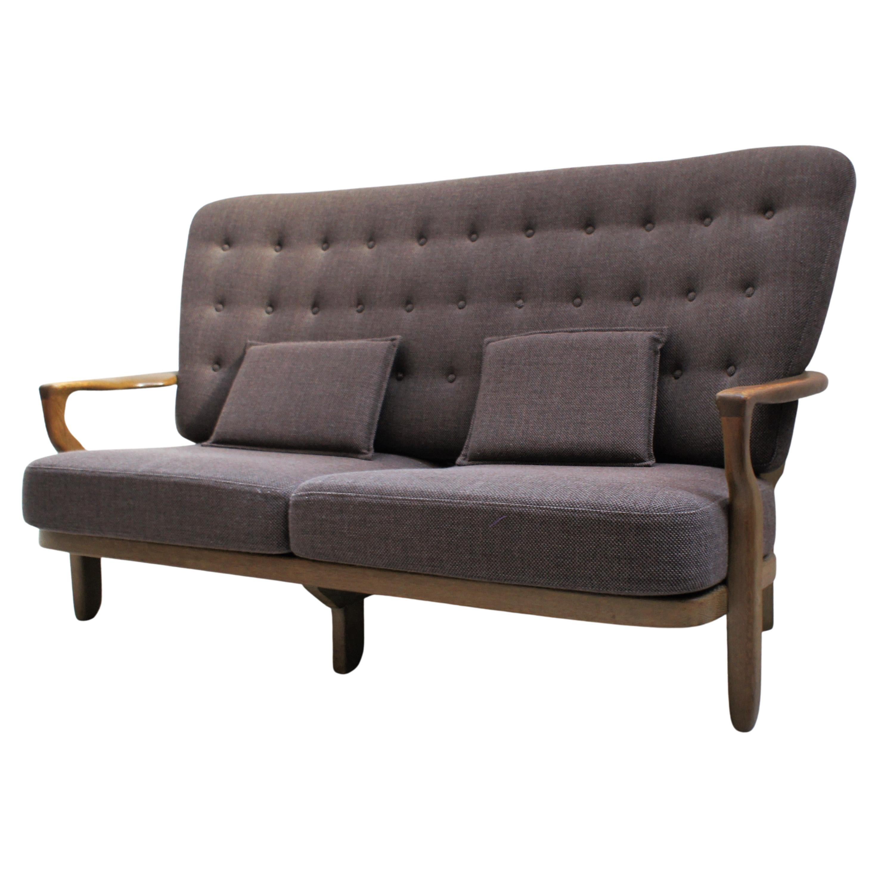 Very Nice Juliette Sofa by Guillerme and Chambron for "Votre Maison" Publisher