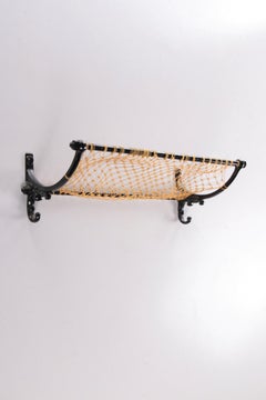 Very nice old cast iron hat rack from a train 1900