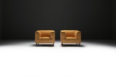 Sehr schönes Set aus Ledersesseln „MET 250“ von Piero Lissoni für CASSINA Italien