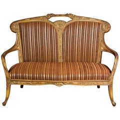 Very Nice Sofa in the French Art Nouveau Style