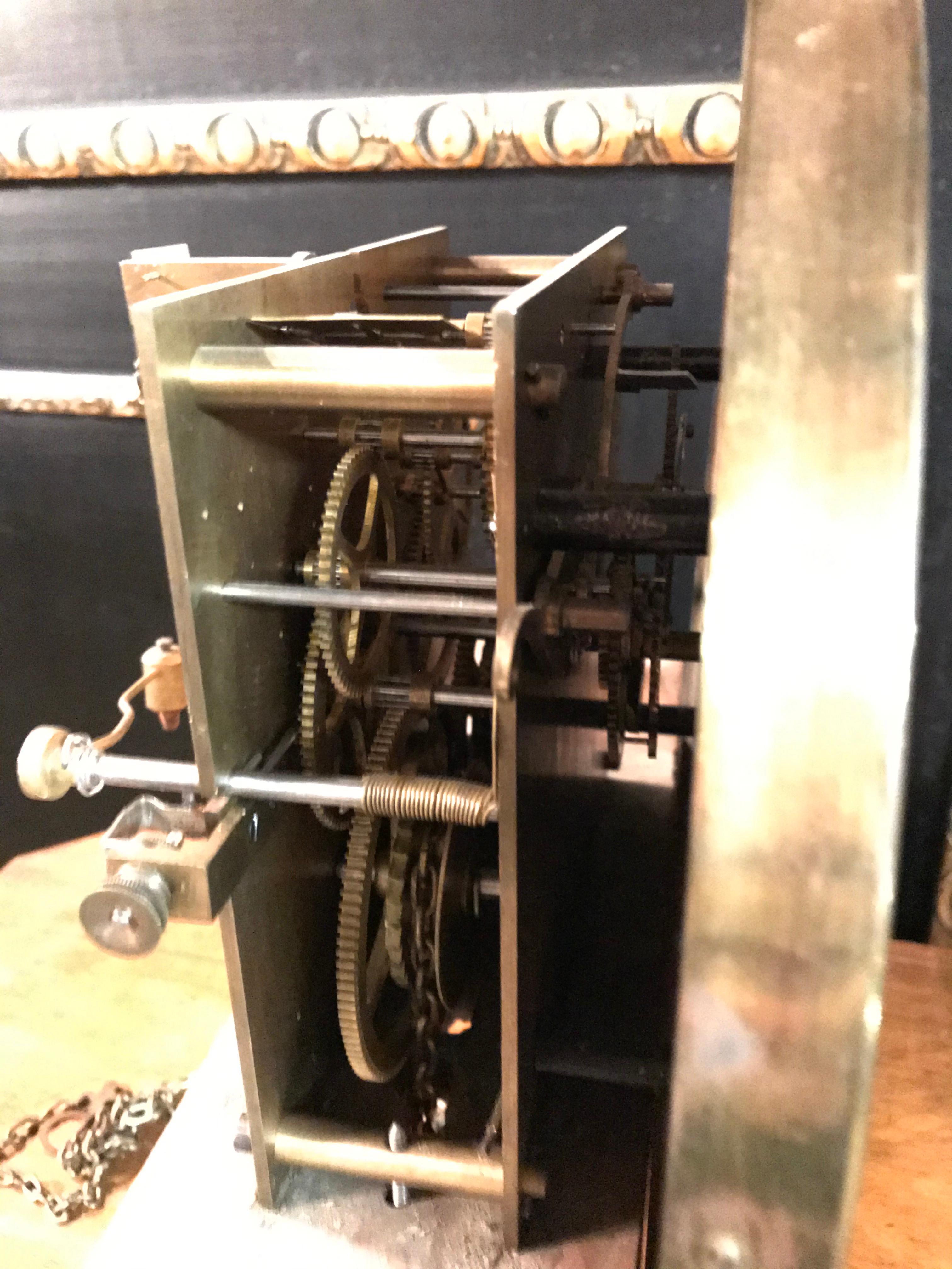 Very Nice Wilhelminian Style Grandfather Clock Open, circa 1860 1