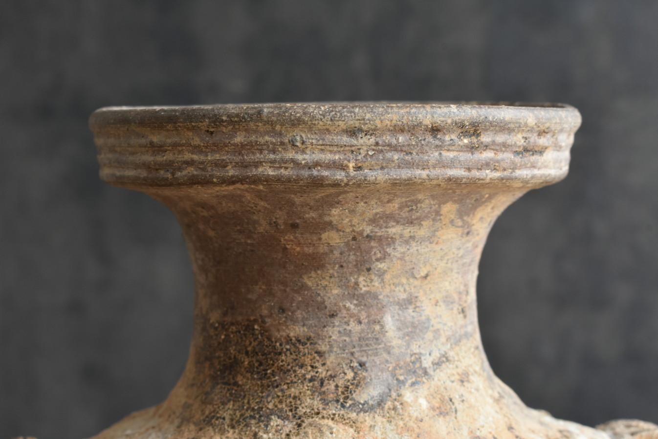 Very Old Chinese Antique Pottery Vase/Wabisabi Vase/before 9th Century 2