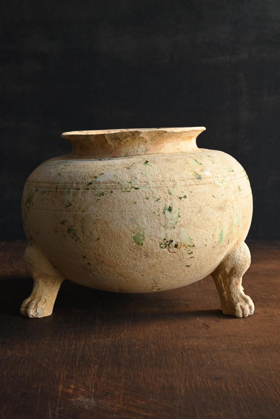 Vaso di ceramica cinese molto antico/Tang Dynasty/ceramica non ritrovata/merce da tomba in vendita 3