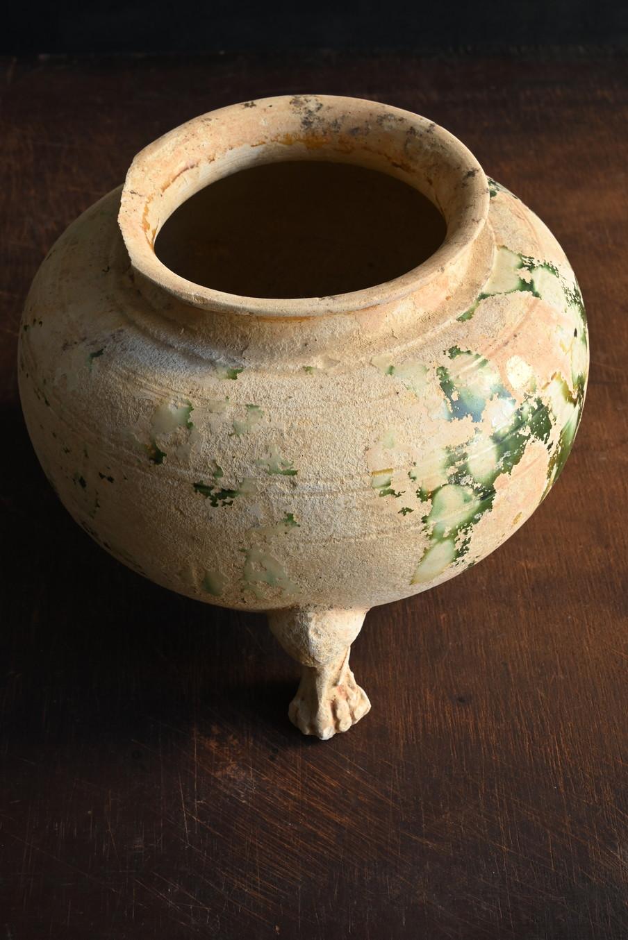Vaso di ceramica cinese molto antico/Tang Dynasty/ceramica non ritrovata/merce da tomba in vendita 4