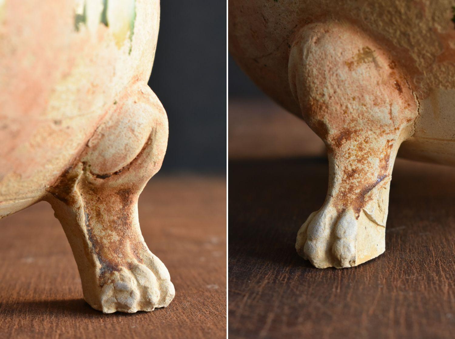 Vaso di ceramica cinese molto antico/Tang Dynasty/ceramica non ritrovata/merce da tomba in vendita 8