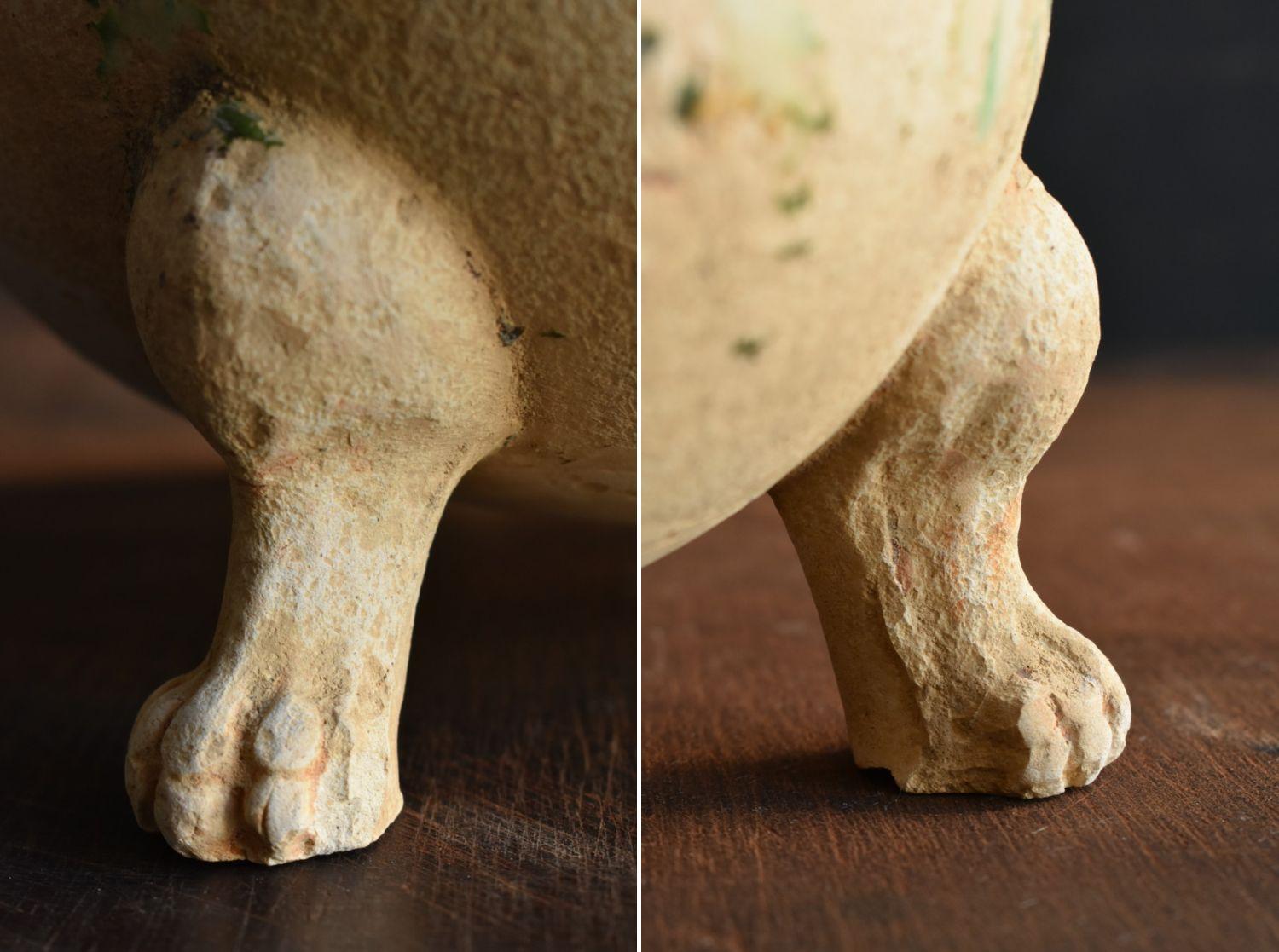 Vaso di ceramica cinese molto antico/Tang Dynasty/ceramica non ritrovata/merce da tomba in vendita 9