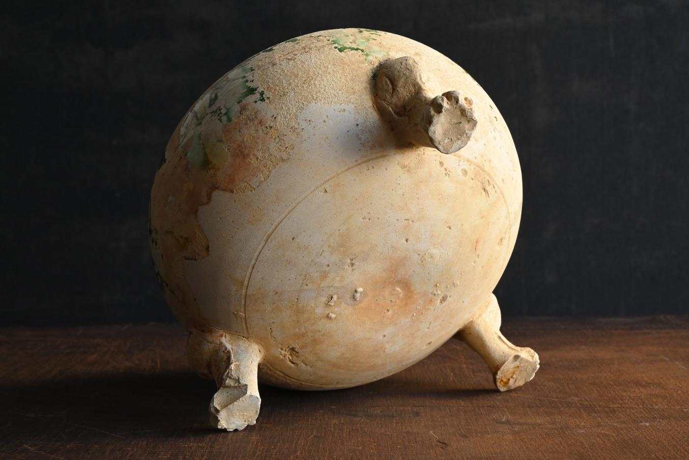 Fino al XVIII secolo Vaso di ceramica cinese molto antico/Tang Dynasty/ceramica non ritrovata/merce da tomba in vendita