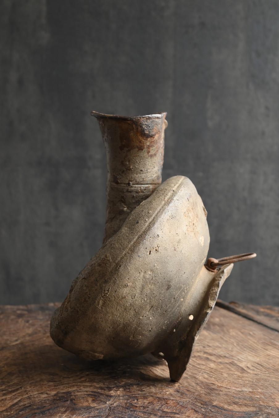 Very old Japanese hard earthenware/[Sueki] Jar/10th to 11th century 3