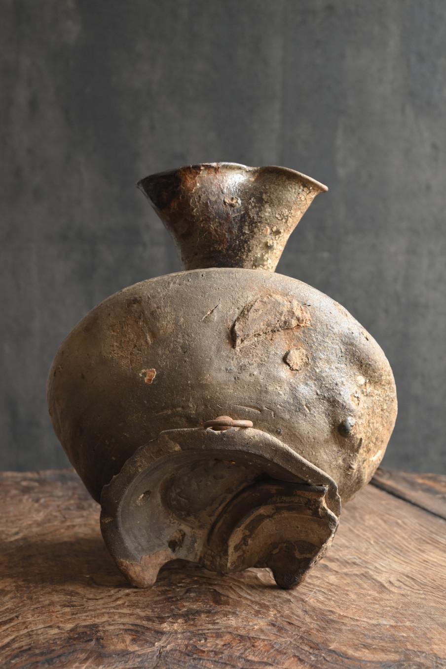 Very old Japanese hard earthenware/[Sueki] Jar/10th to 11th century 4