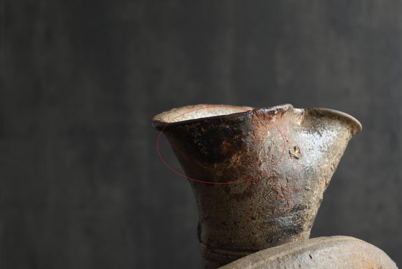 Very old Japanese hard earthenware/[Sueki] Jar/10th to 11th century 5