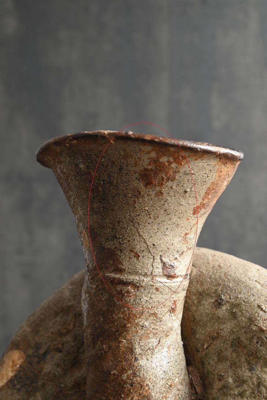 Very old Japanese hard earthenware/[Sueki] Jar/10th to 11th century 6