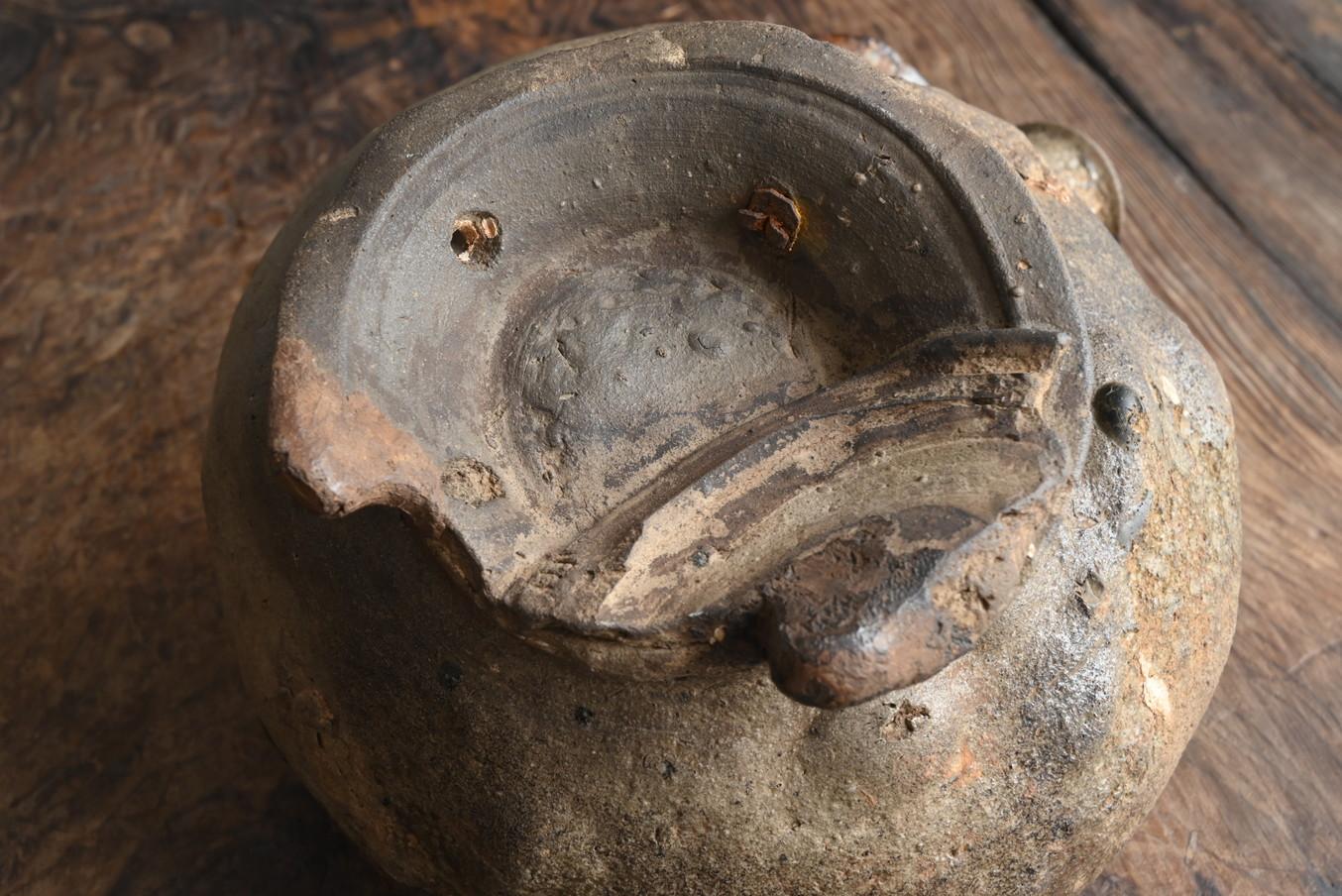 Very old Japanese hard earthenware/[Sueki] Jar/10th to 11th century 11