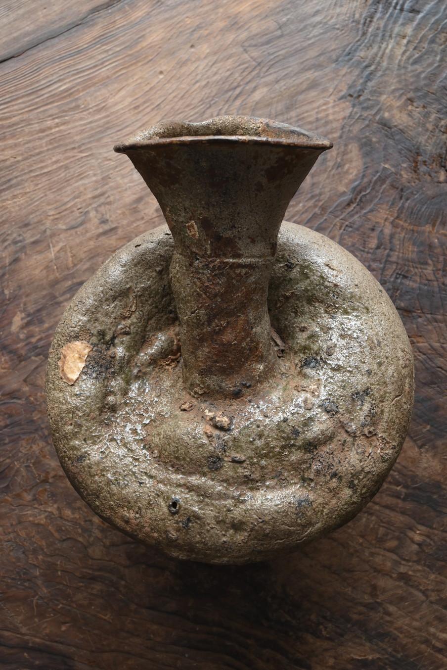 Very old Japanese hard earthenware/[Sueki] Jar/10th to 11th century In Good Condition In Sammu-shi, Chiba