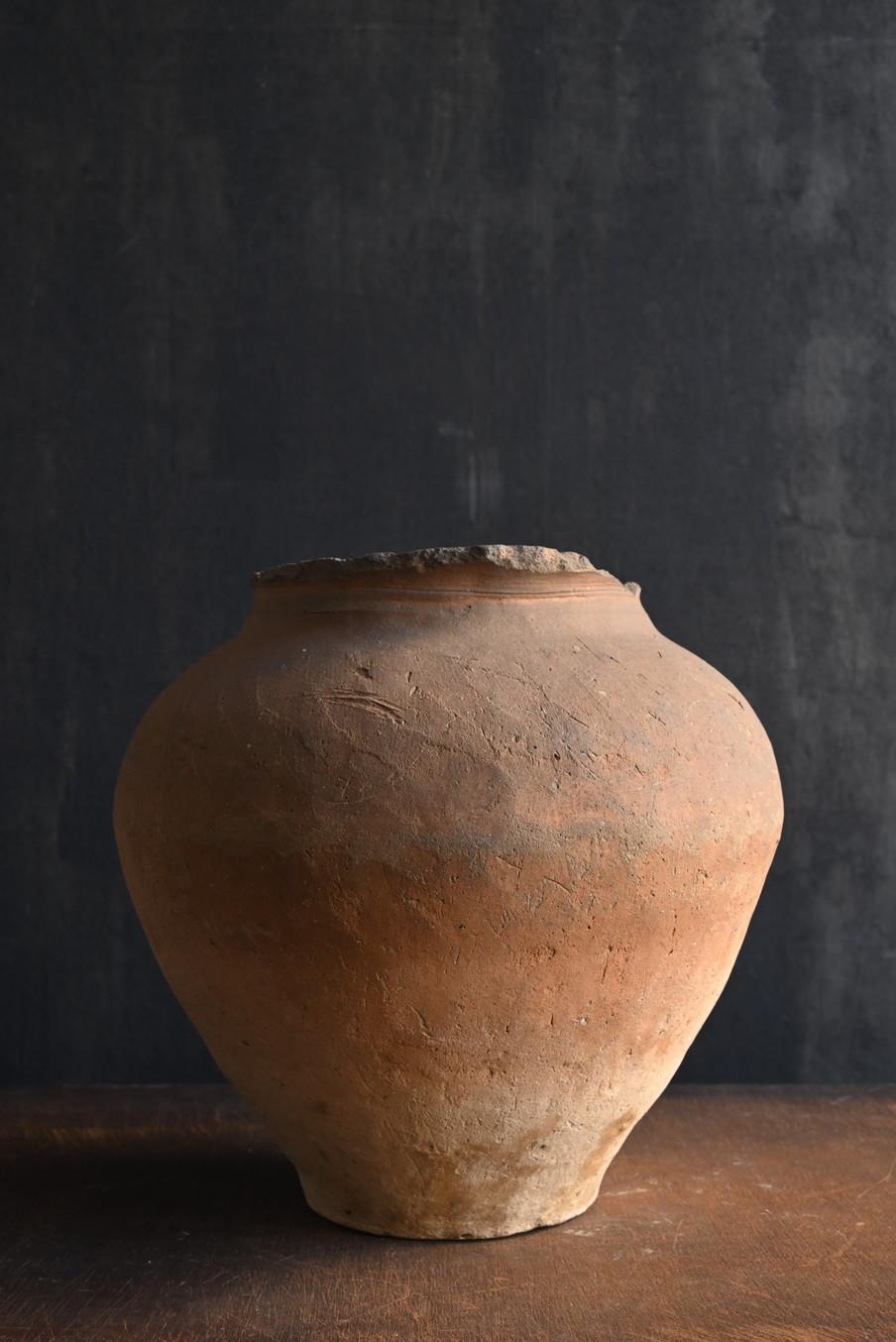 Other Very old Japanese pottery Jar/12th to 13th century/Tokoname ware/Wabi-sabi vase