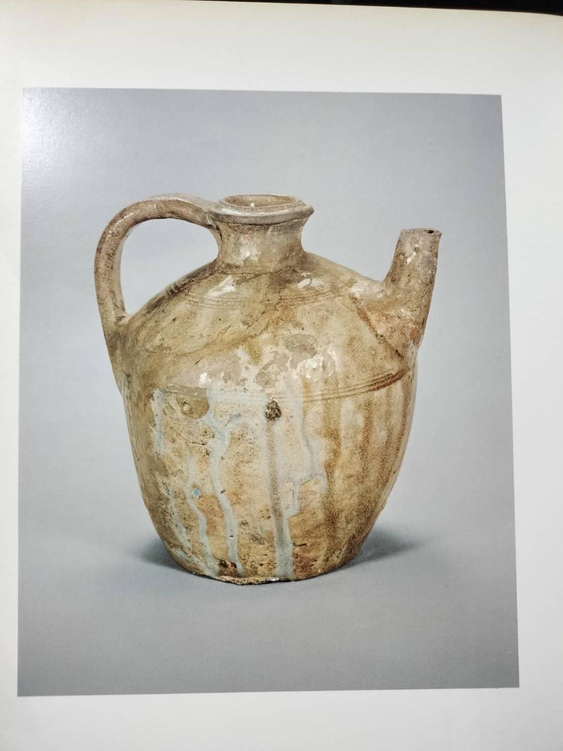 Very old Japanese teapot-shaped pottery 