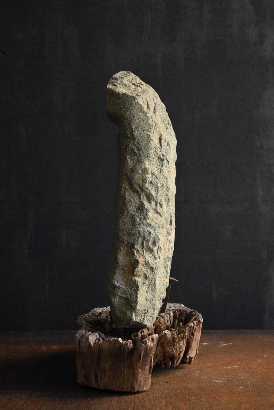 Very old stone Buddha statue in Japan/1400-1600/Jizo Stone Buddha 6