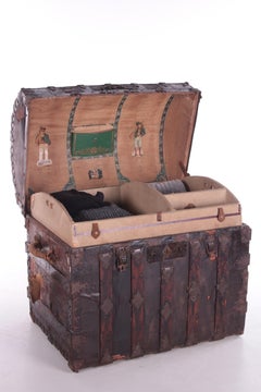 Very Old Trunk from around 1890 Century Henry Pollack Company, Texas