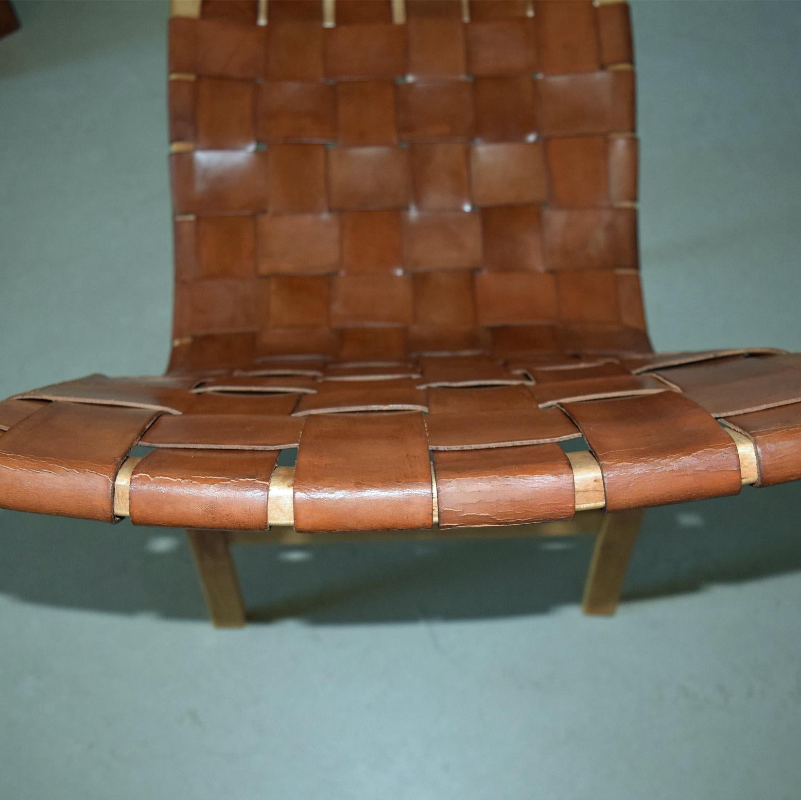 Mid-20th Century Very Orly Production, Eva Chair, Designed by Bruno Mathsson for Karl Mathsson