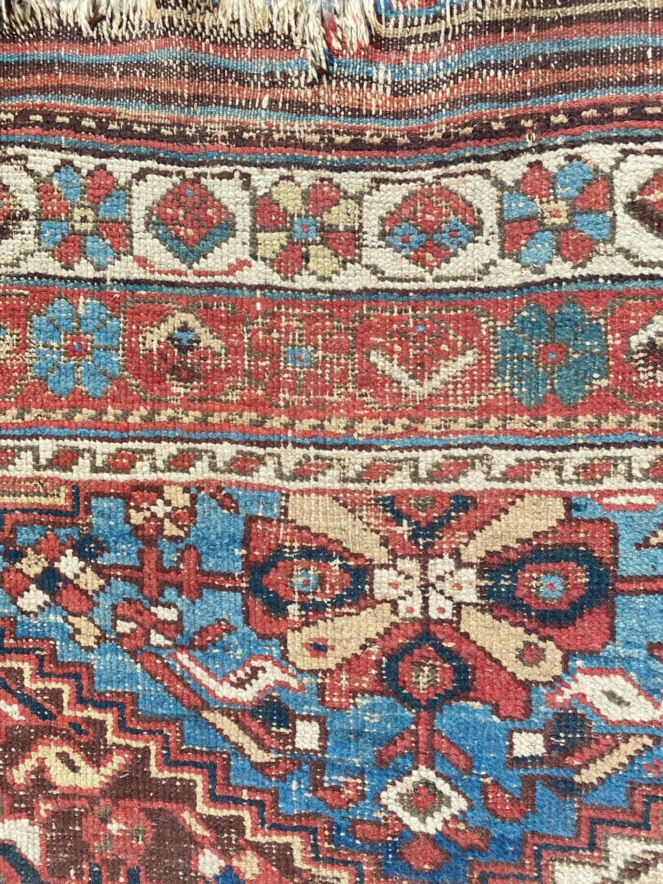 Very Pretty Antique Afshar Rug For Sale 9