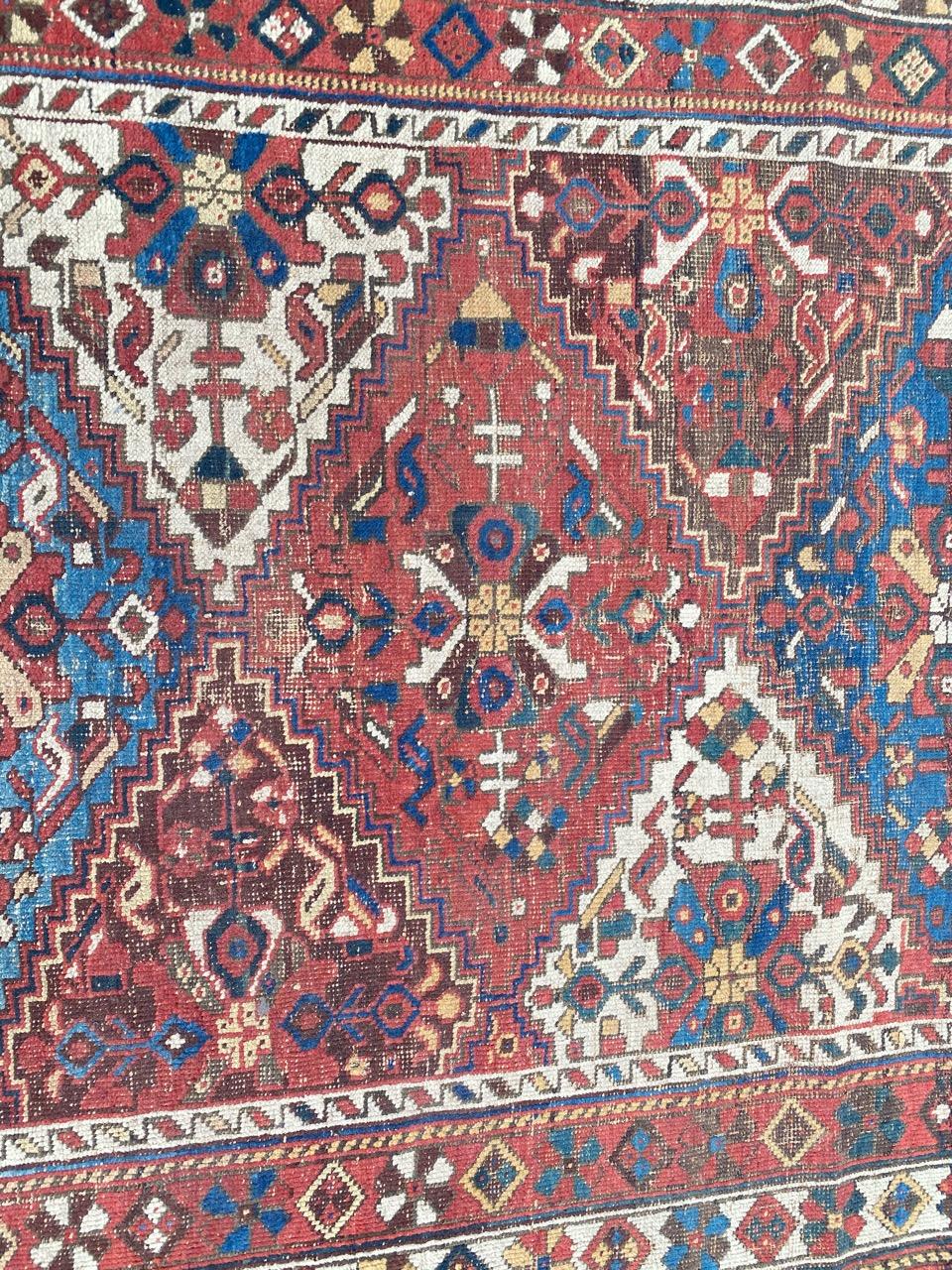 Tribal Very Pretty Antique Afshar Rug For Sale