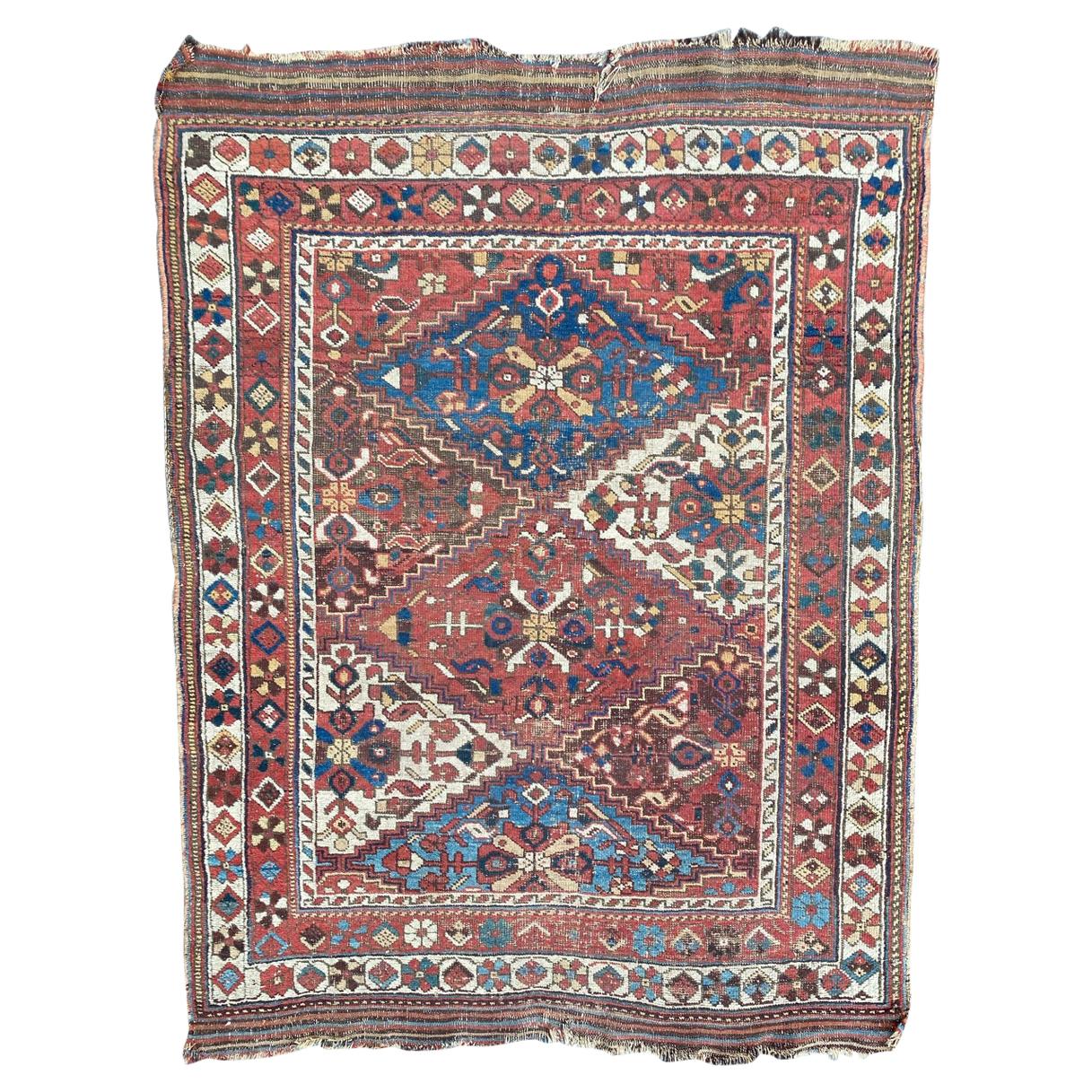 Very Pretty Antique Afshar Rug