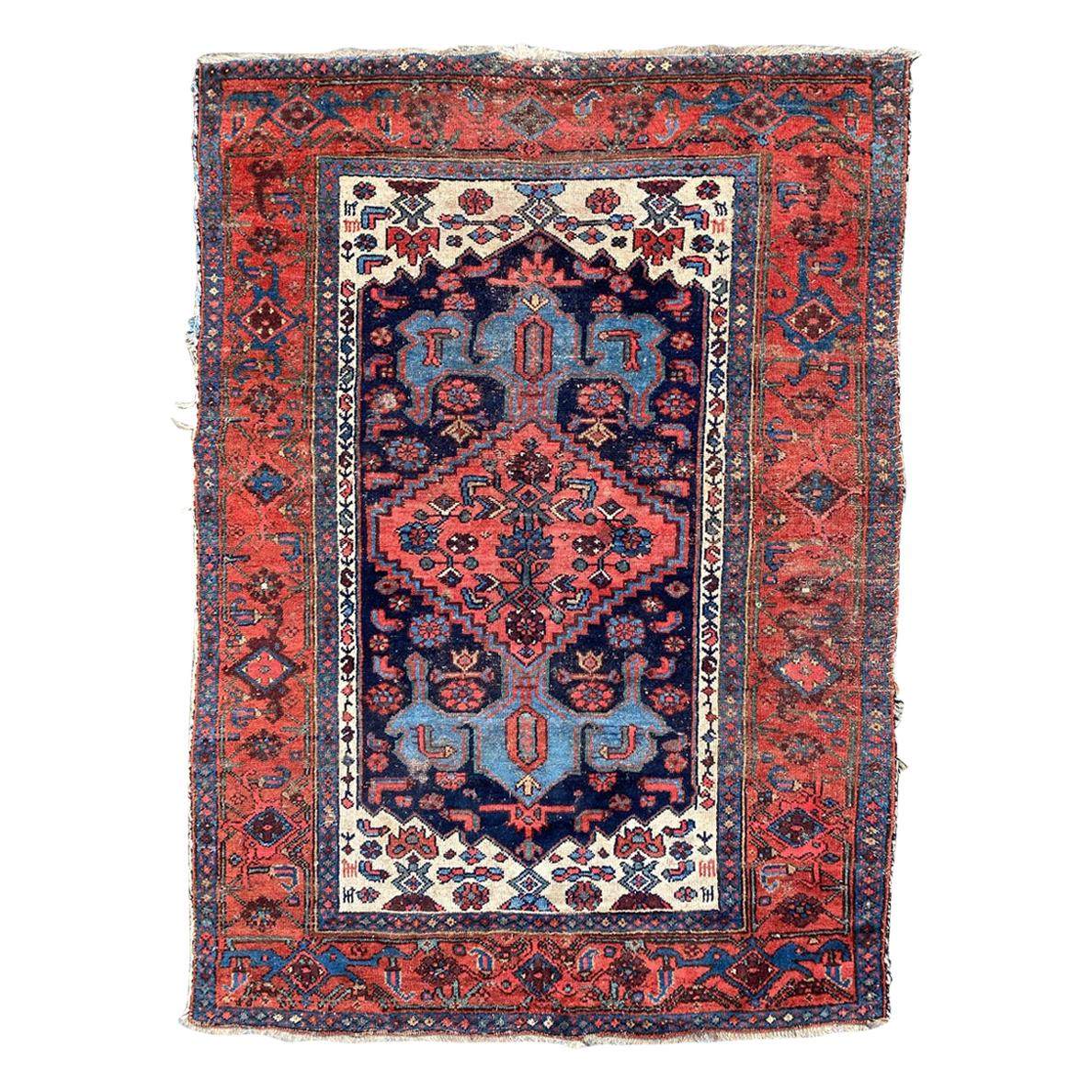 Very Pretty Antique Bijar Rug