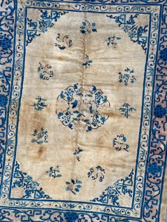 Bobyrug’s Very Pretty Antique Chinese Peking Rug
