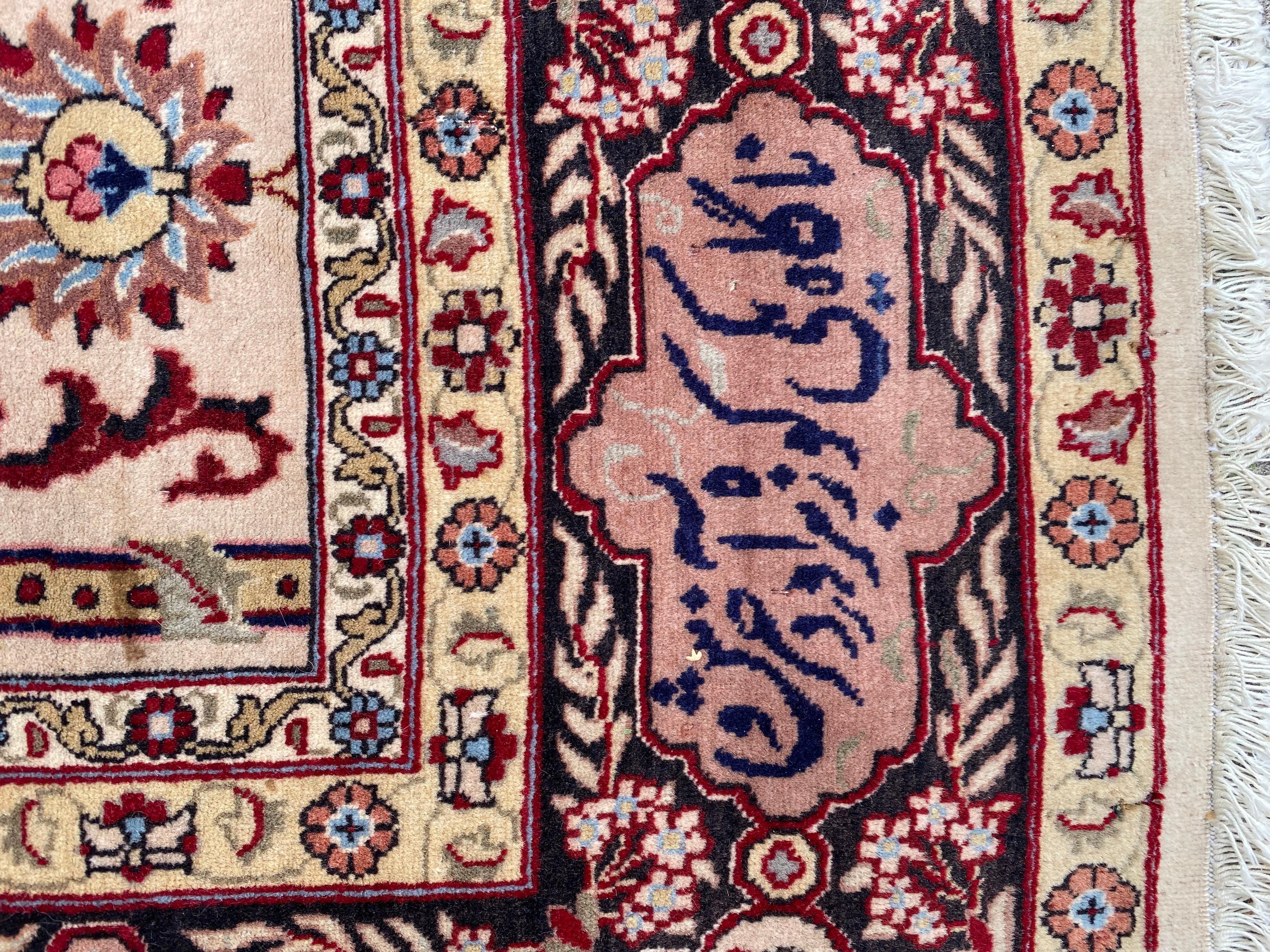 Bobyrug’s Very Pretty Antique Tabriz Rug For Sale 3