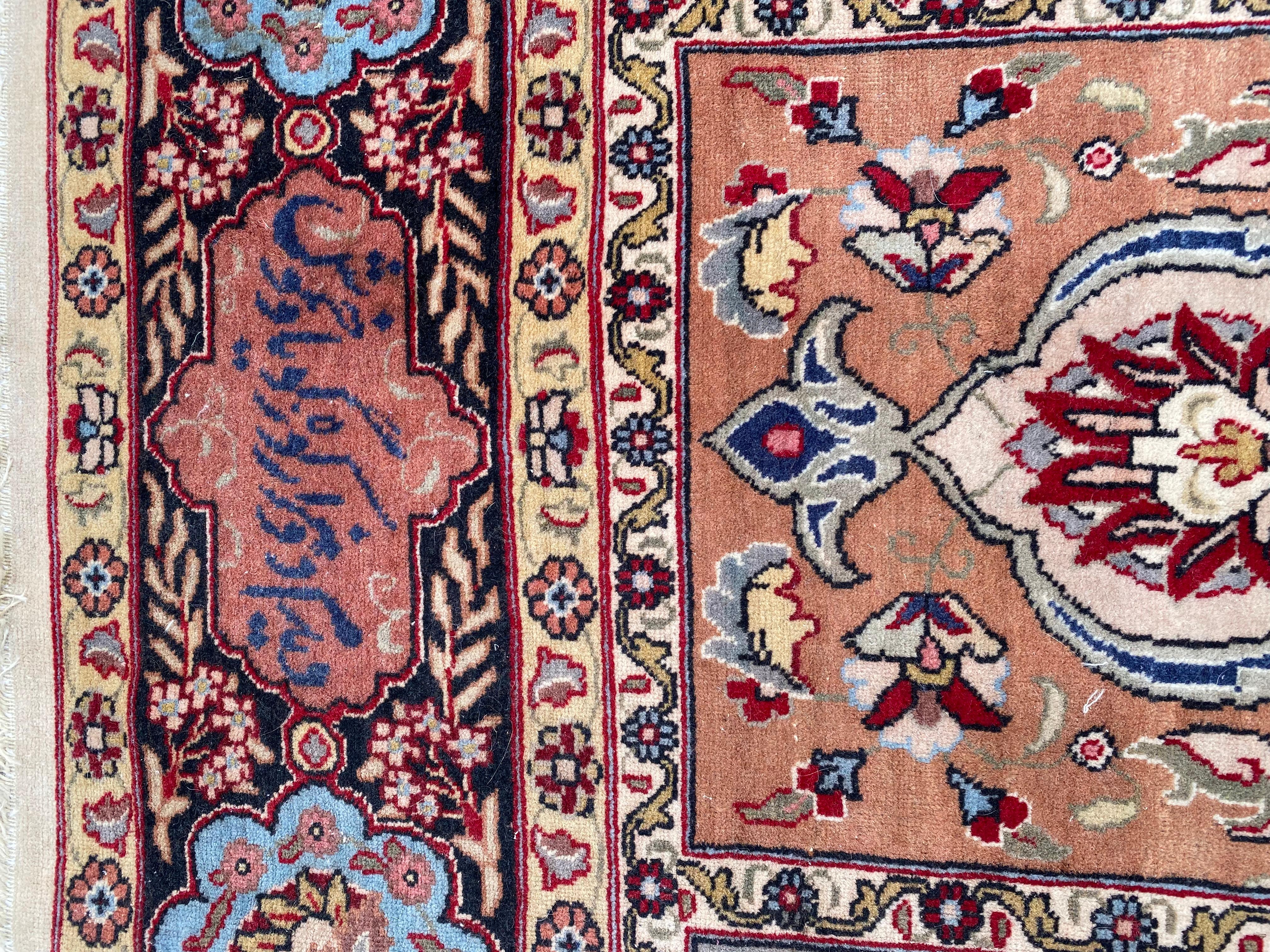 Bobyrug’s Very Pretty Antique Tabriz Rug For Sale 9