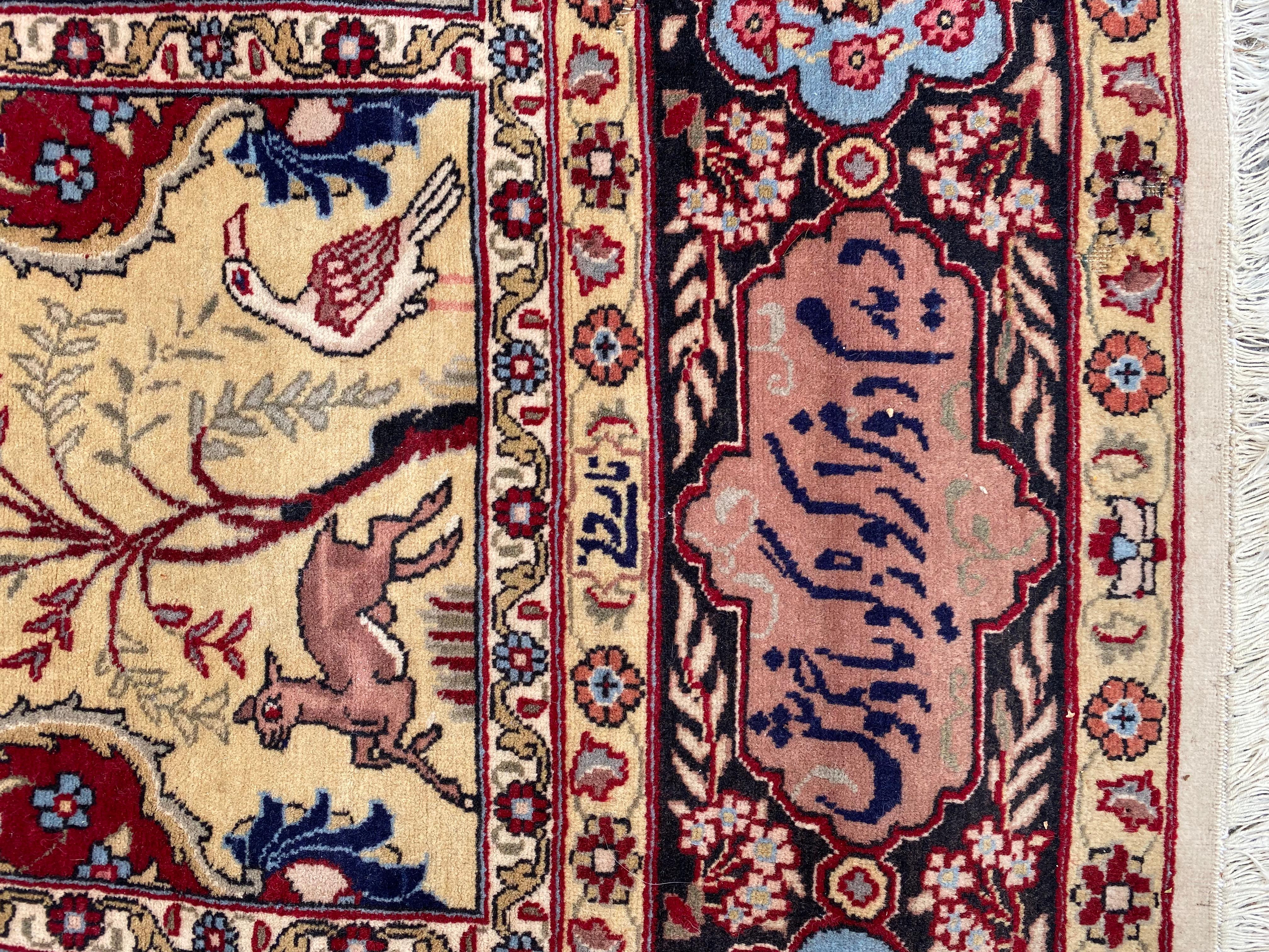 Asian Bobyrug’s Very Pretty Antique Tabriz Rug For Sale