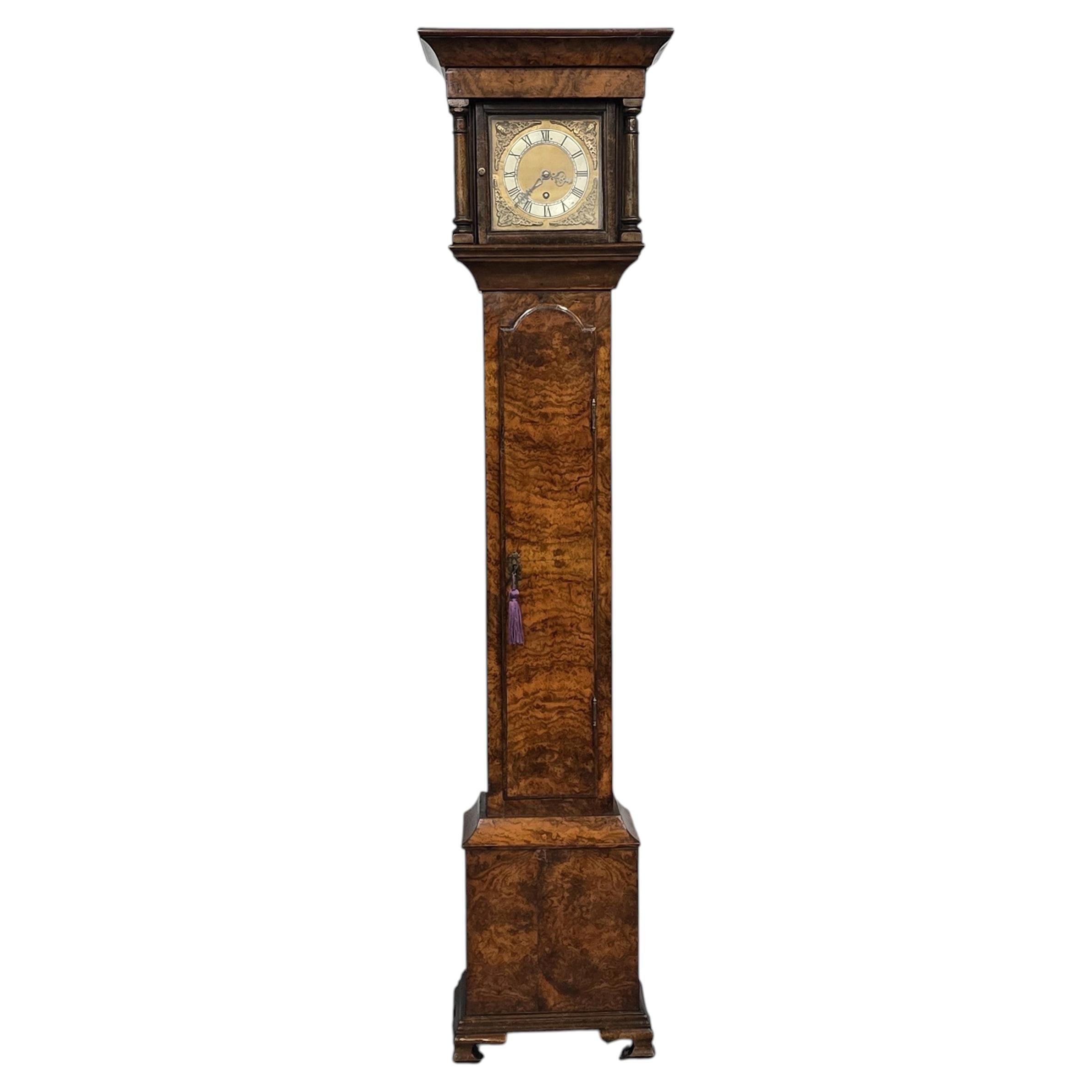 Magnificent 18th Century Striking Dutch Amsterdam Burl Walnut