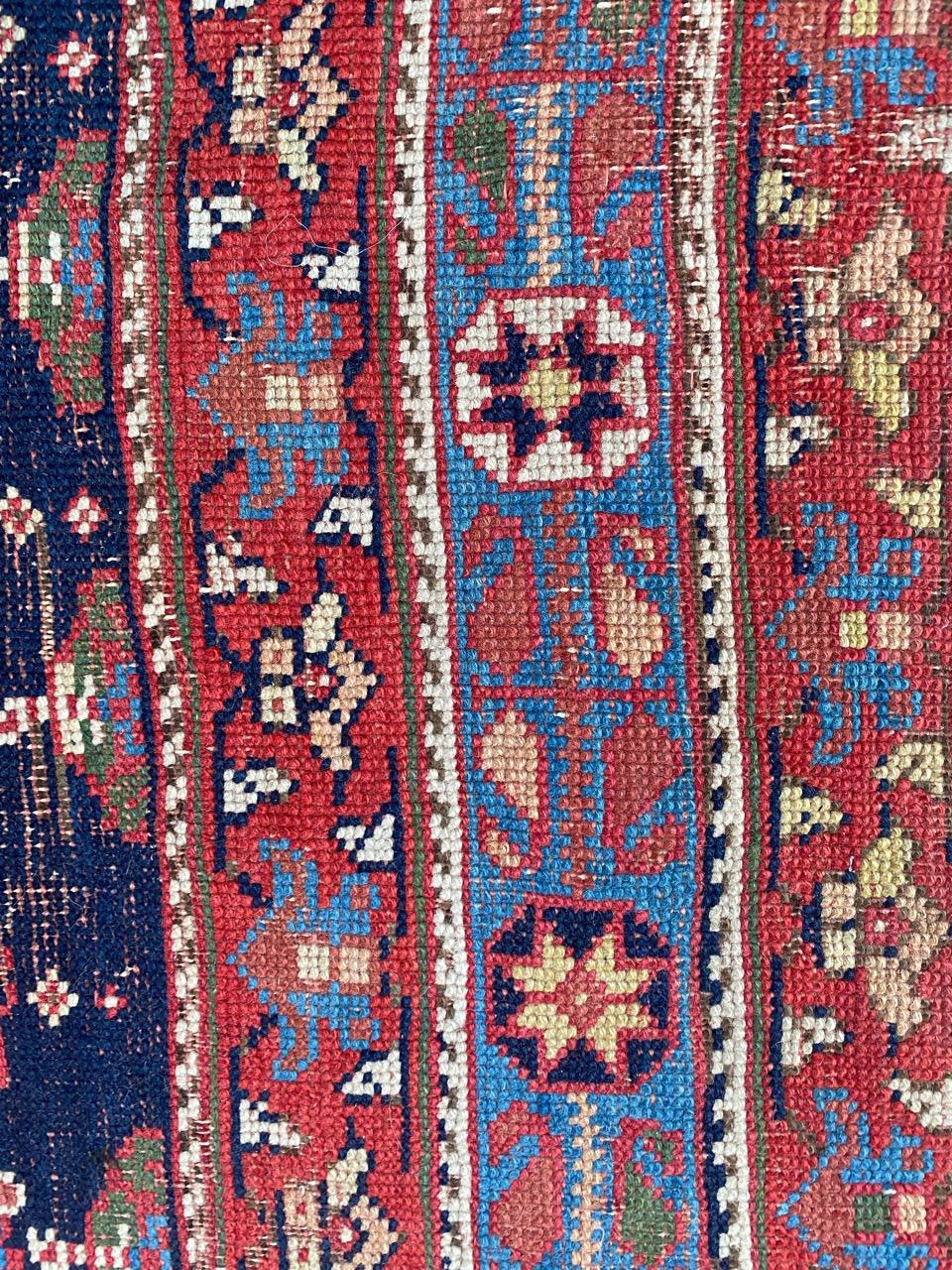 Bobyrug’s Very Pretty Fine Antique Afshar Rug For Sale 2
