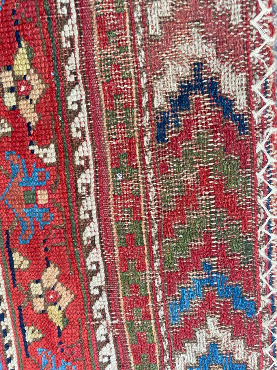 Bobyrug’s Very Pretty Fine Antique Afshar Rug For Sale 9