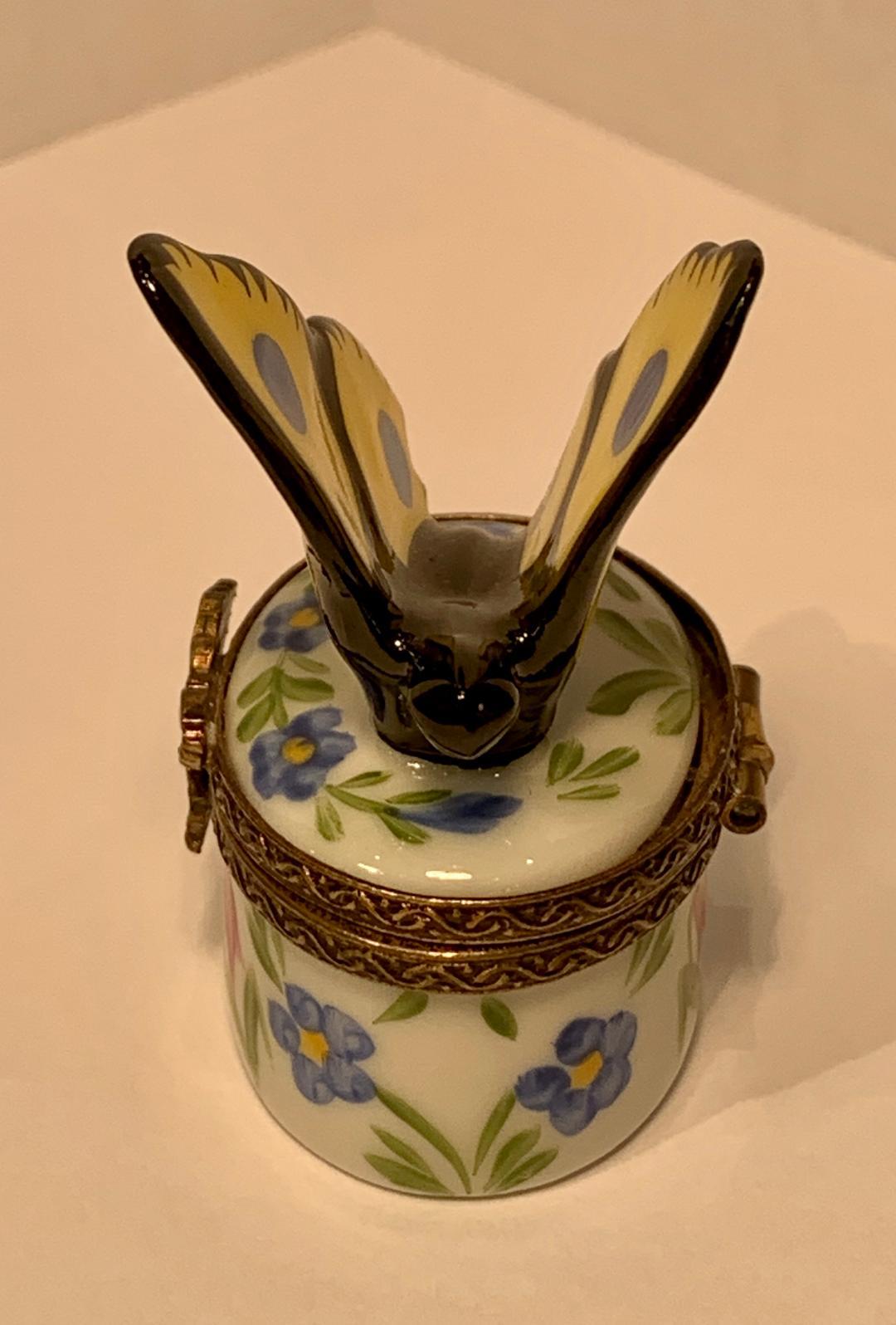 butterfly limoges boxes