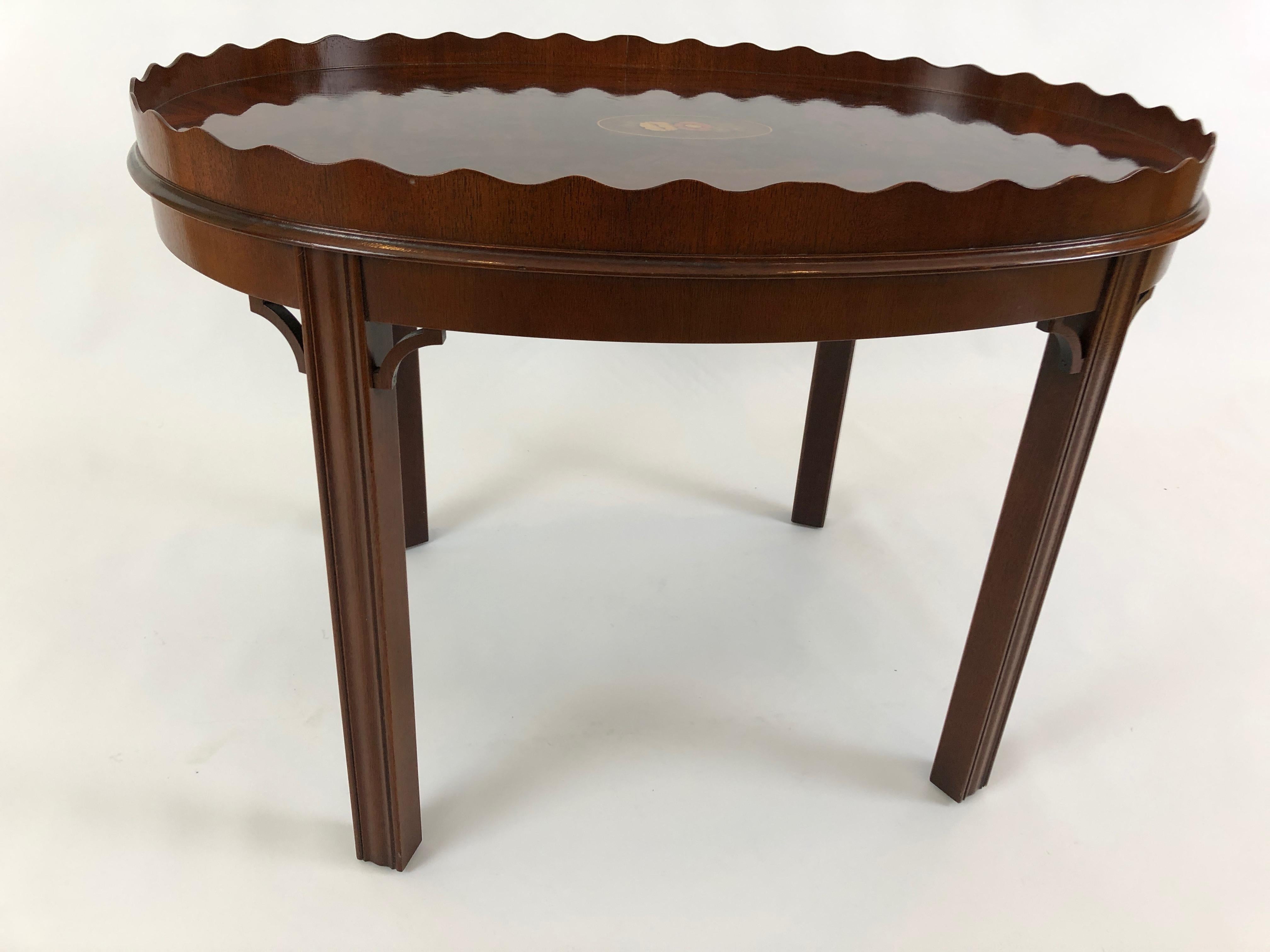narrow oval coffee table