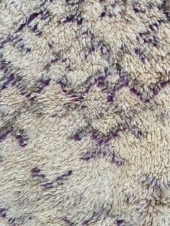 Bobyrug's Very Pretty Vers Vintage Tribal Berbere Moroccan Rug