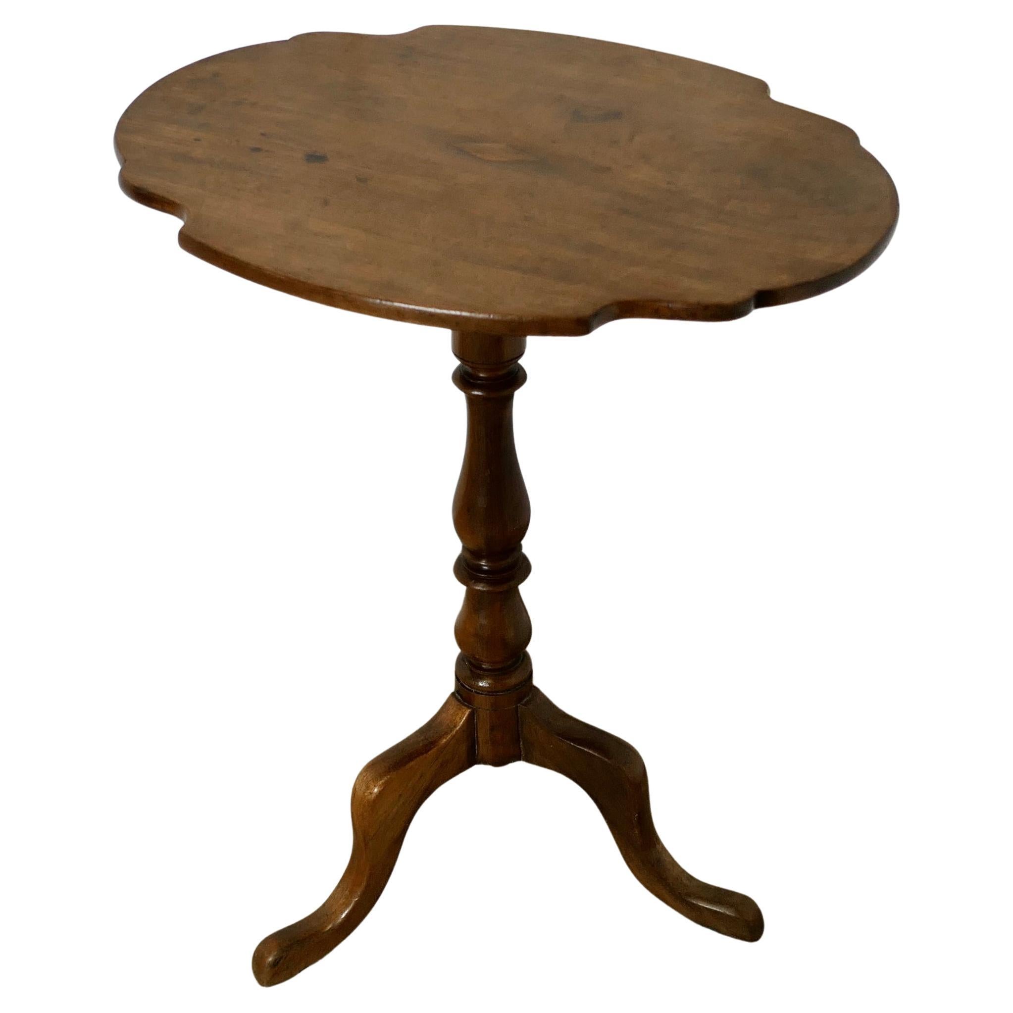 Very Pretty Victorian Wine Table or Occasional Tilt-Top Table