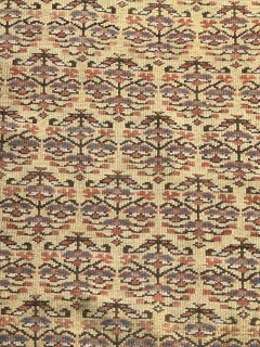 Bobyrug’s Very pretty yellow field antique Malayer runner