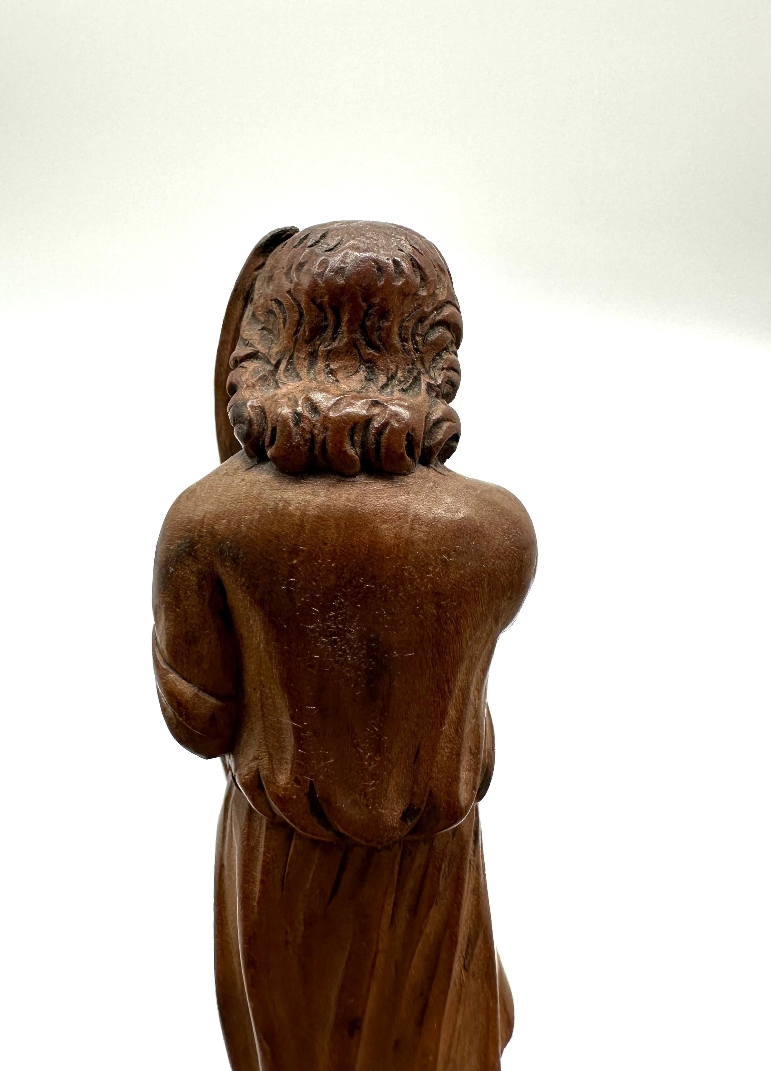 Seltenes italienisches Judaica-Holz-Silber-Cumcision-Messer aus dem 17. Jahrhundert im Angebot 5