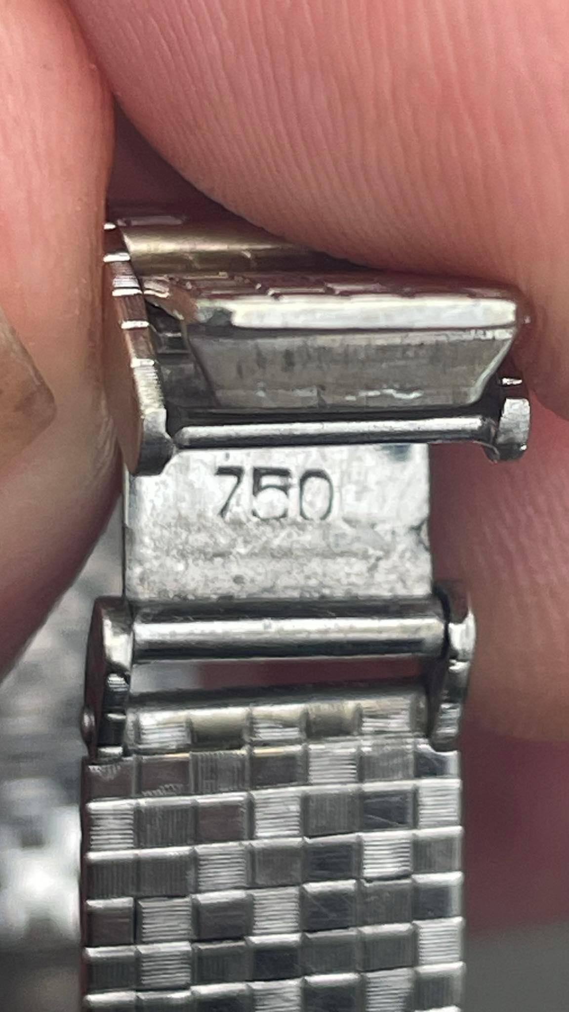 XMAS SALE! Very rare - 18 carat white gold Omega vintage watch (1968) 3