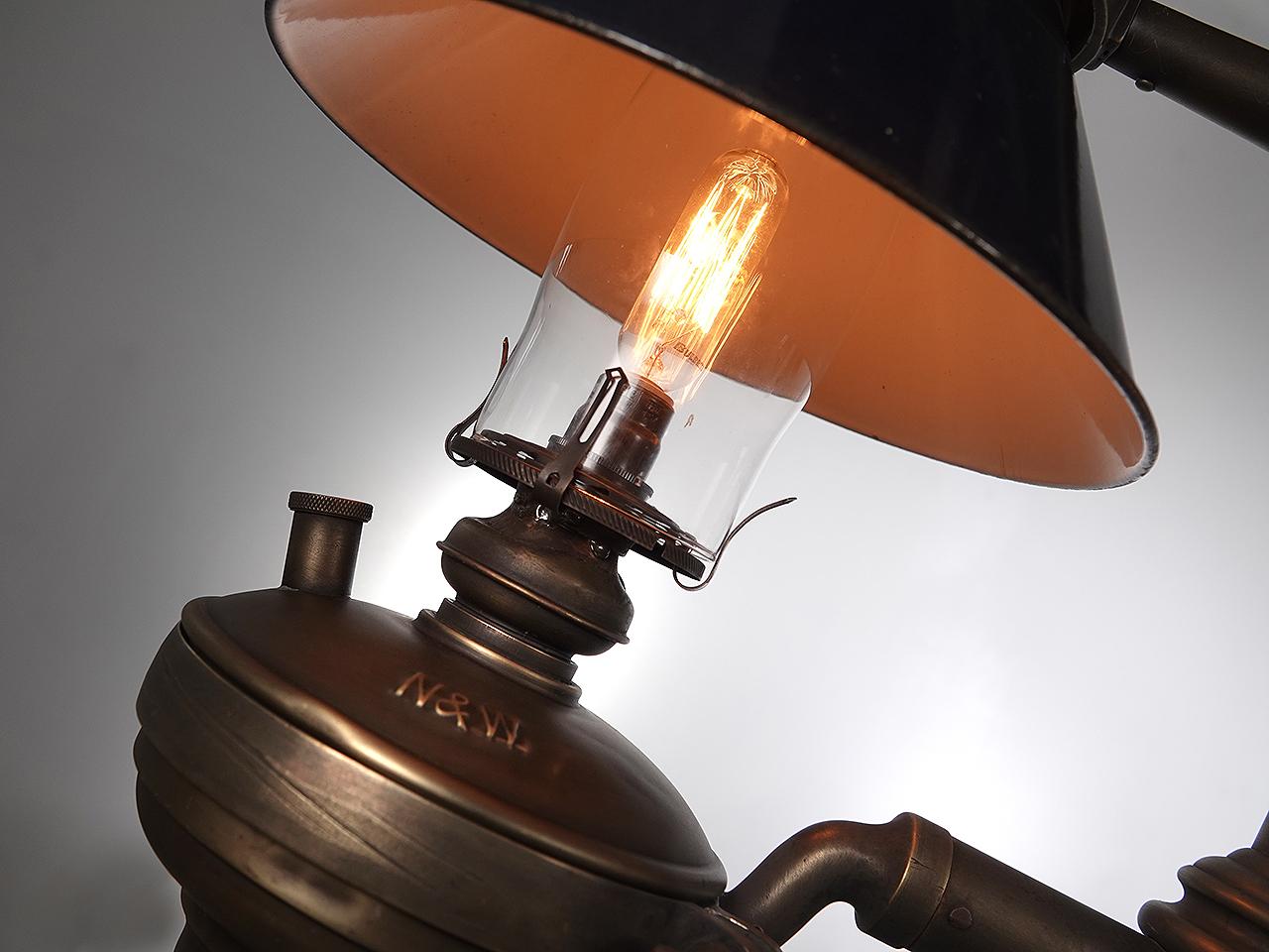 Few of these luxury class Victorian RR lamps still exist. Any remaining examples have found their way into museums. This was the type and quality of center lighting used in private luxury Pullman cars of that era. They were also part of the