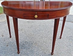 Very Rare 18th Century George III Hepplewhite Mahogany Dressing Table