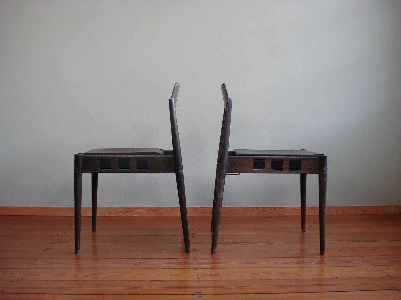Very rare 1960s dining room chairs Model 