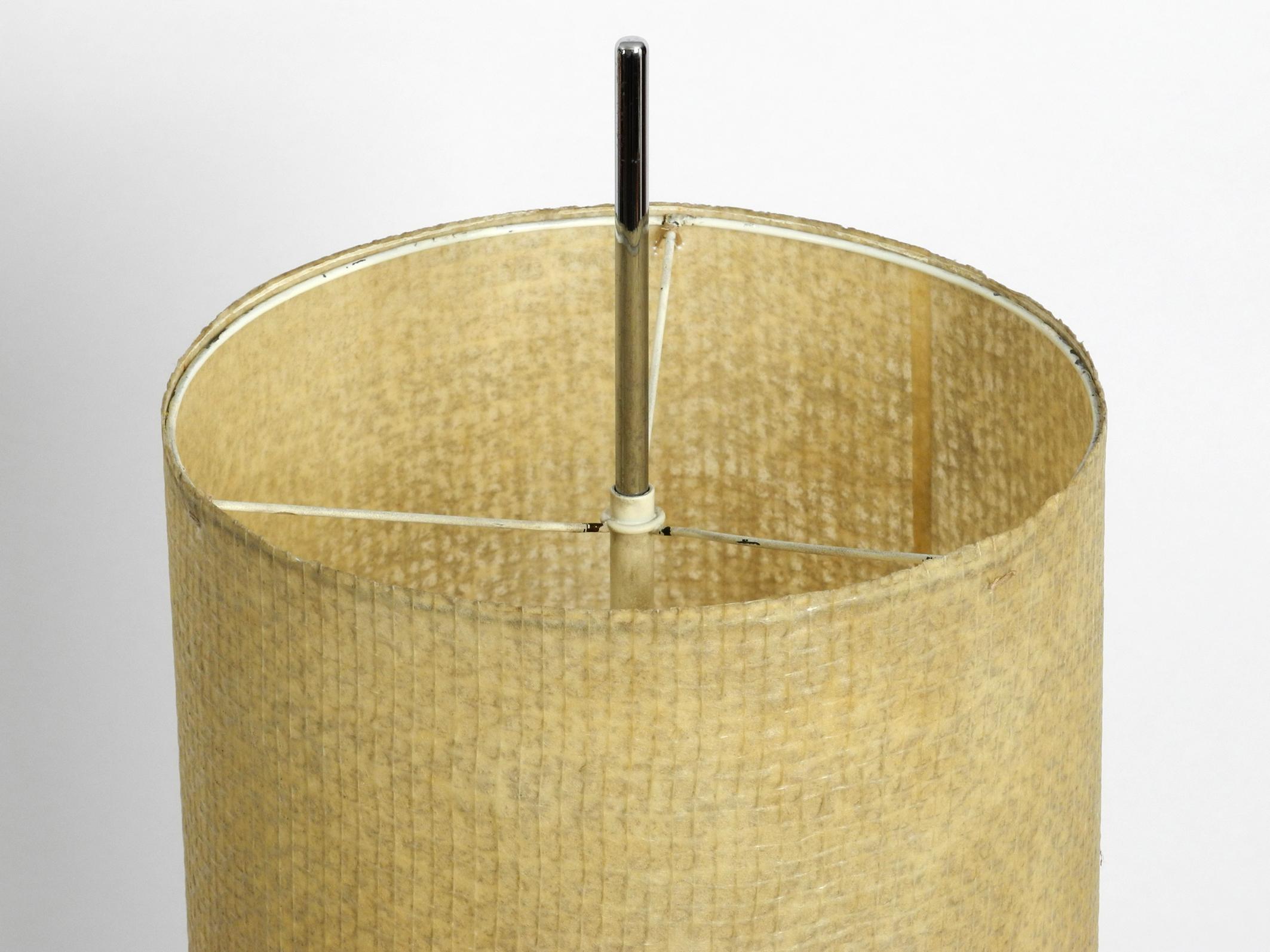 Metal Very Rare 1960s Fiberglass Floor Lamp by Ruser & Kuntner for Knoll International