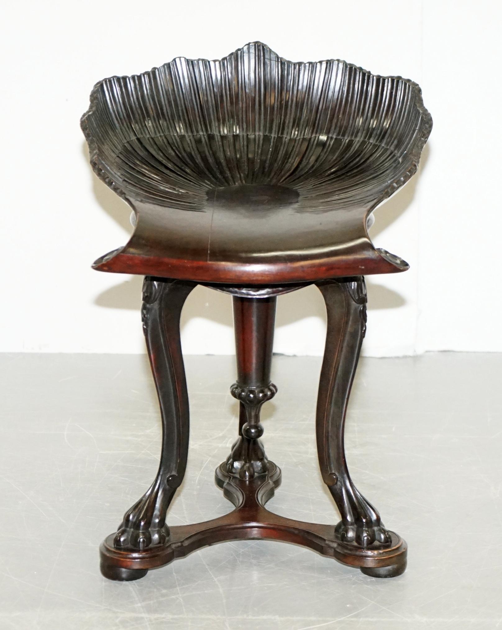 We are delighted to offer for sale this exceptionally rare original 19th century circa 1880 Italian Venetian height adjustable Grotto Fantasy stool after the genius that is CIE Pauly

What a piece, it is absolutely amazing, this has to be one of