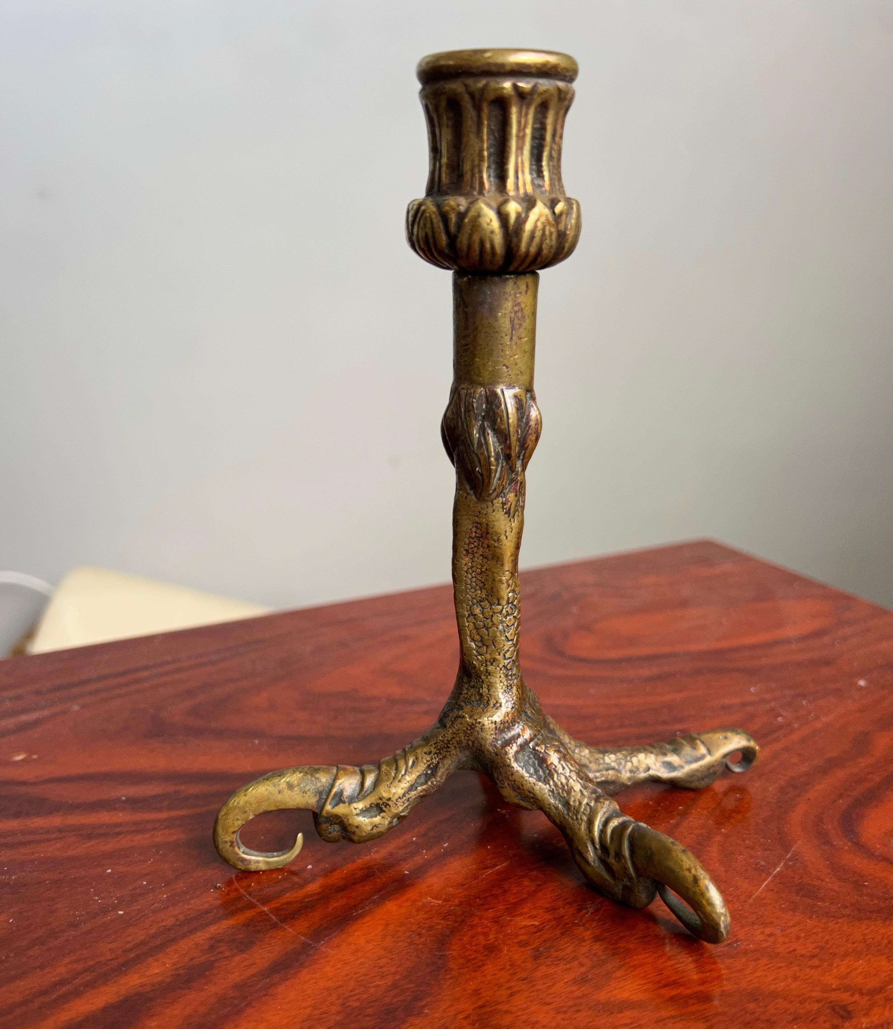 Top quality made and highly decorative, bronze eagle claw desk piece.

With the holiday season on our doorstep we will be offering a number of season related items, but also some smaller and lower priced art and antiques that will make great gifts