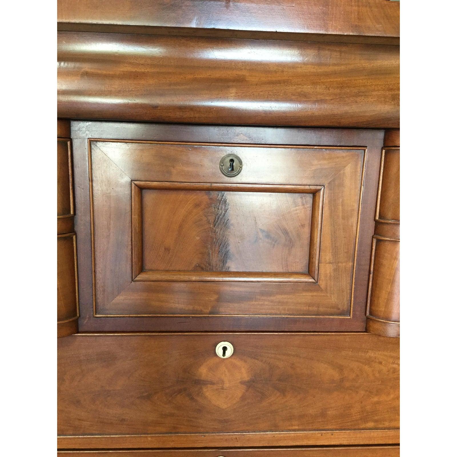 Very Rare 19th Century Barley Twist Scottish Mahogany Chest of Drawers 5