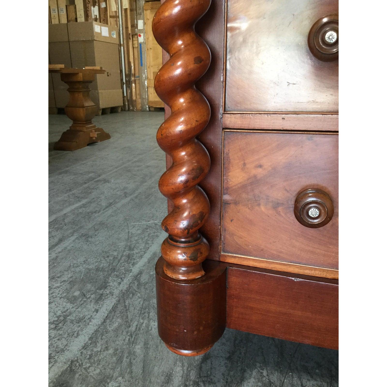 barley twist chest of drawers